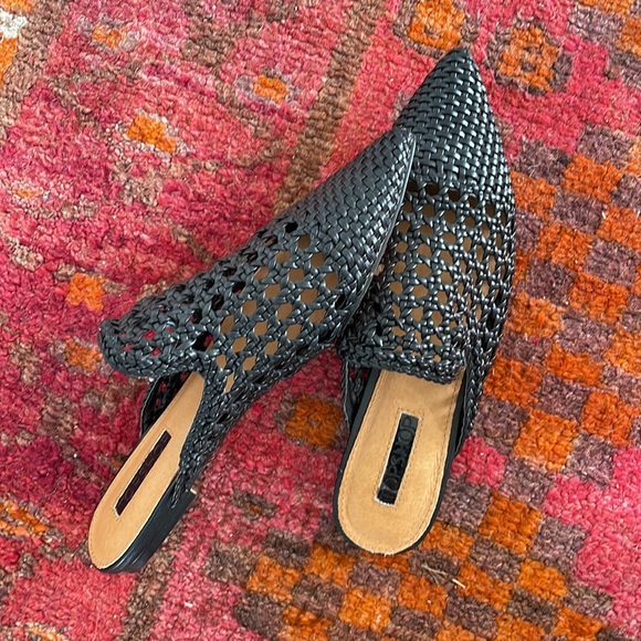 Topshop woven mules - size 37 - Picture 2 of 3